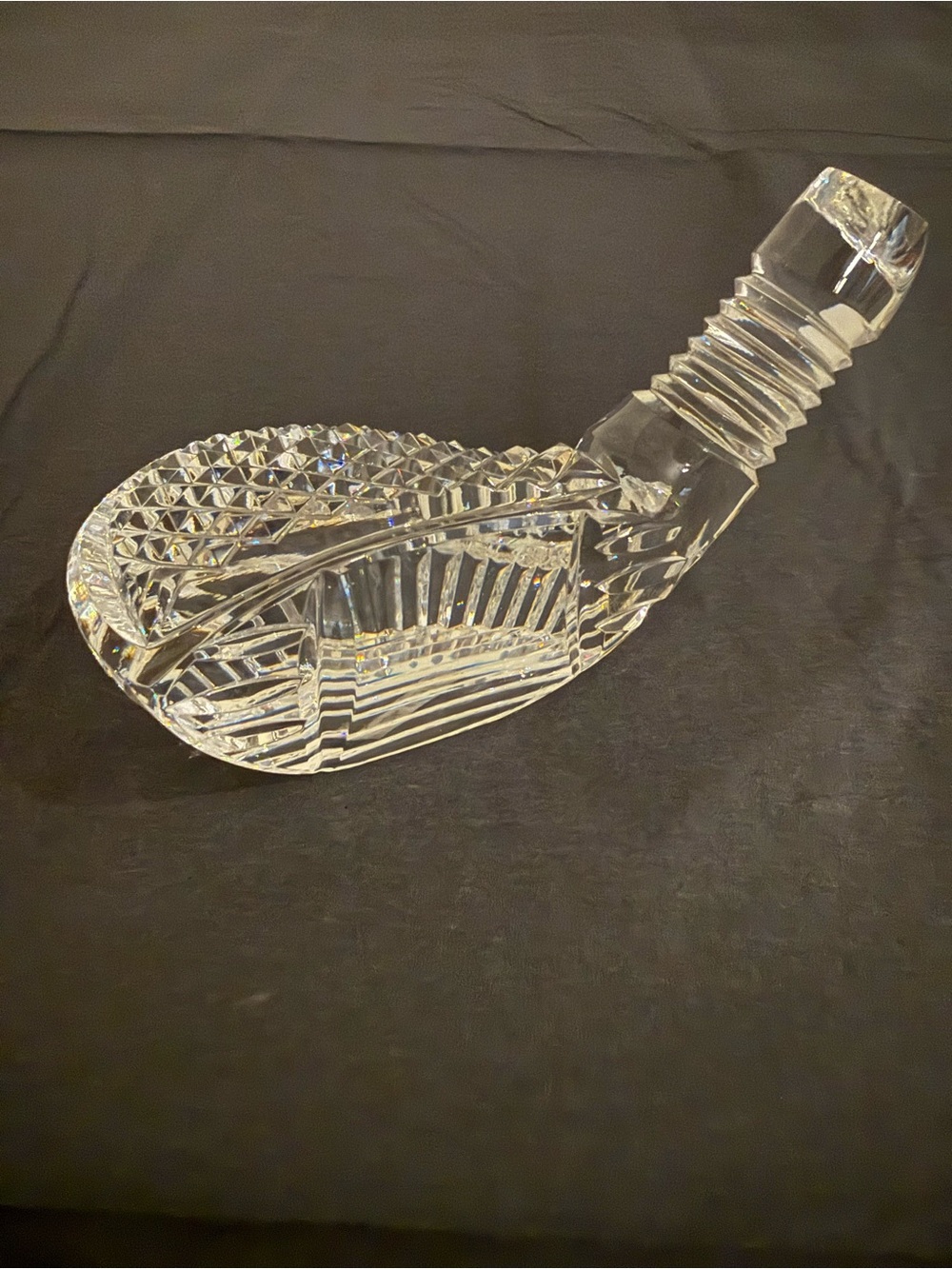 Vintage Waterford Crystal Golf Club Head Paperweight